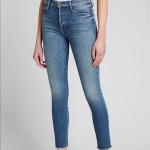 Mother The Stunner Ankle Fray Jeans